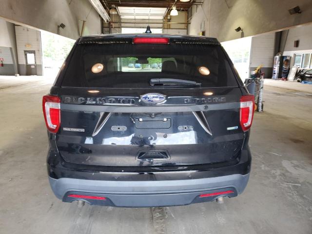 1FM5K8AR9HGE39711 - 2017 FORD EXPLORER POLICE INTERCEPTOR TWO TONE photo 6