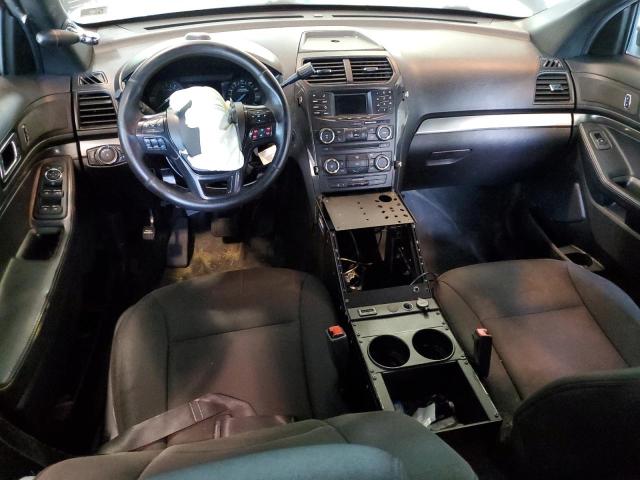 1FM5K8AR9HGE39711 - 2017 FORD EXPLORER POLICE INTERCEPTOR TWO TONE photo 8