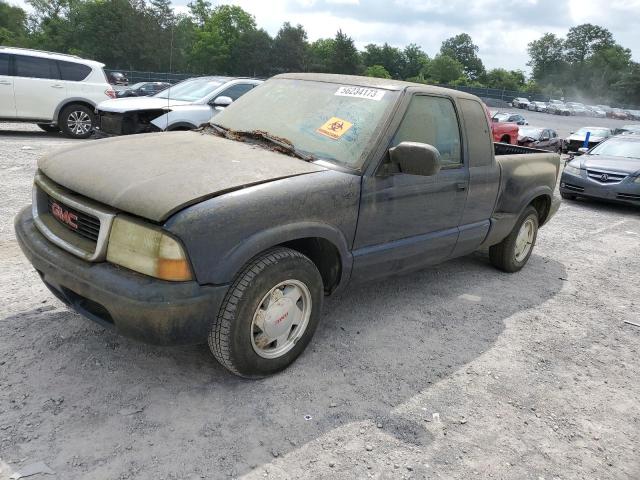 1GTCS195528100918 - 2002 GMC SONOMA BLUE photo 1