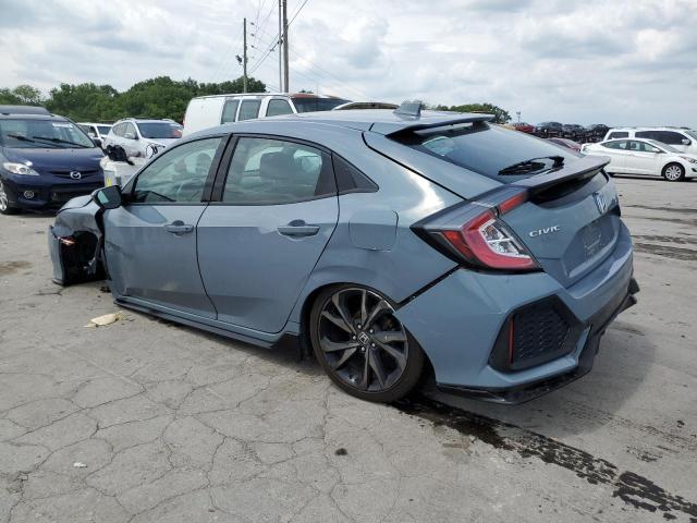 SHHFK7H43HU221494 - 2017 HONDA CIVIC SPORT 蓝色 照片 2