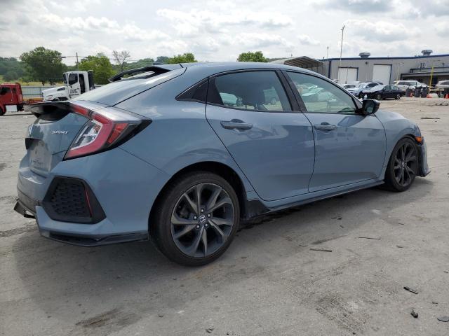 SHHFK7H43HU221494 - 2017 HONDA CIVIC SPORT 蓝色 照片 3