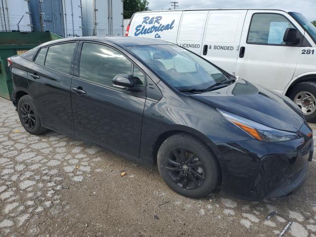 JTDL9MFU8N3036769 - 2022 TOYOTA PRIUS LE BLACK photo 4