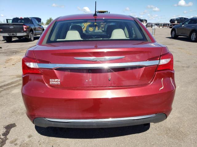 1C3CCBBB2CN172766 - 2012 CHRYSLER 200 TOURING BURGUNDY photo 6