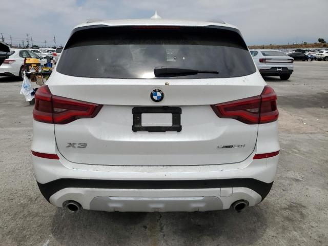 5UXTY3C03M9D75726 - 2021 BMW X3 SDRIVE30I Weiß Foto 6