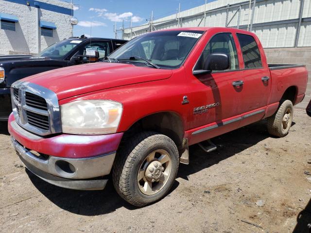 3D7KS28C56G194614 - 2006 DODGE RAM 2500 ST RED photo 1