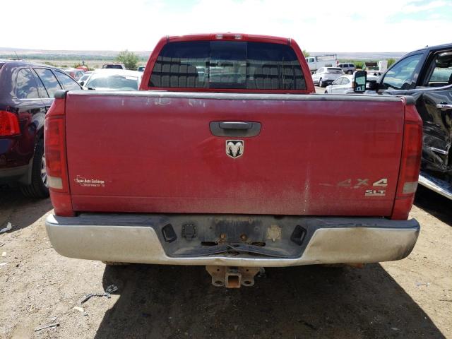 3D7KS28C56G194614 - 2006 DODGE RAM 2500 ST RED photo 6