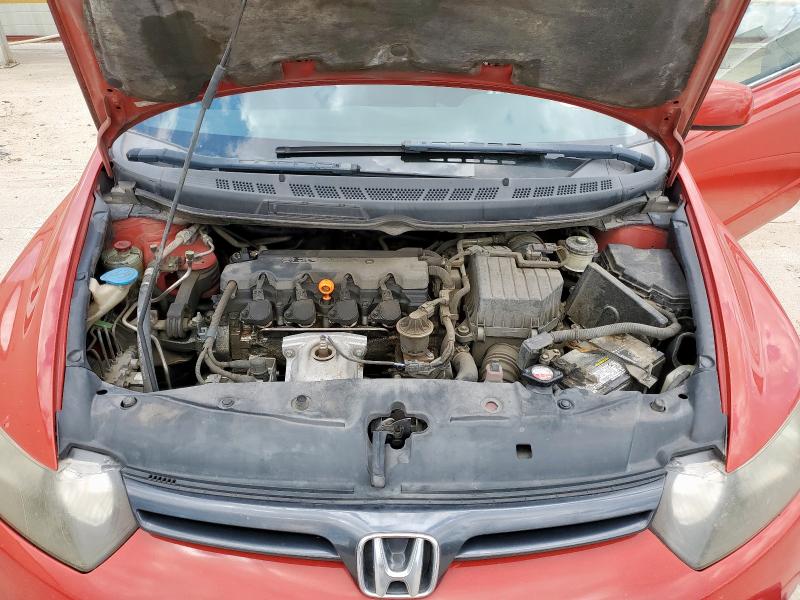 2HGFG12886H564242 - 2006 HONDA CIVIC EX RED photo 11