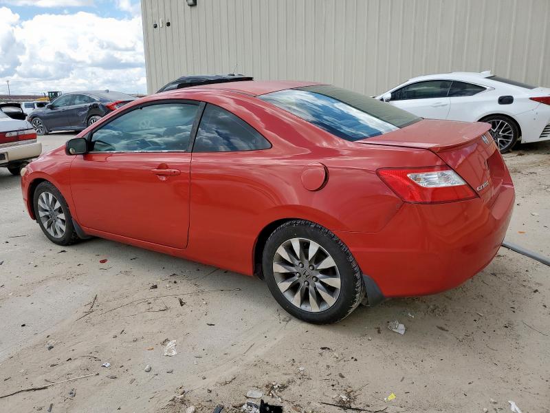 2HGFG12886H564242 - 2006 HONDA CIVIC EX RED photo 2