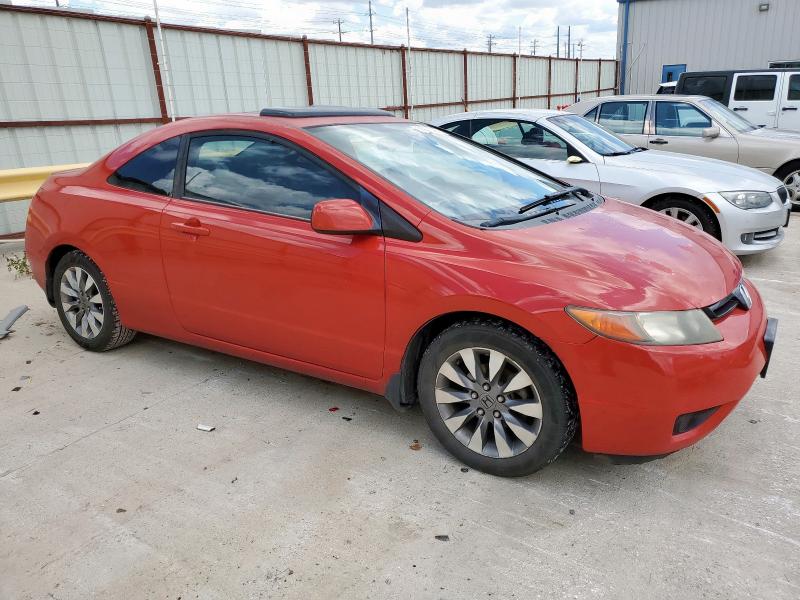 2HGFG12886H564242 - 2006 HONDA CIVIC EX RED photo 4