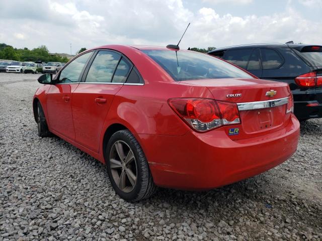 1G1PE5SB9F7164237 - 2015 CHEVROLET CRUZE LT RED photo 2