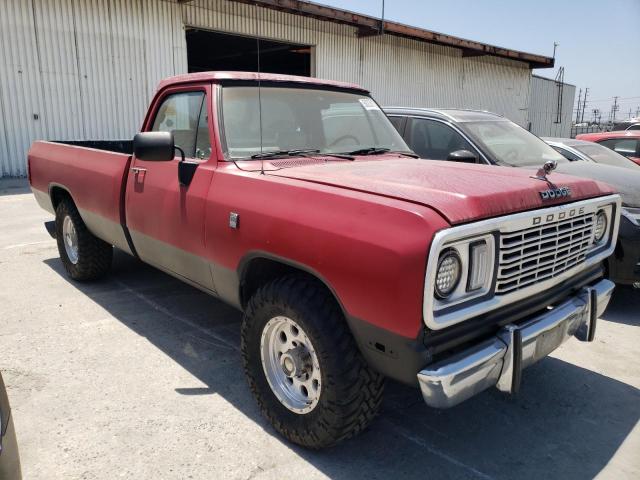 1B7KE2686LS601554 - 1990 DODGE D-SERIES D200 RED photo 4