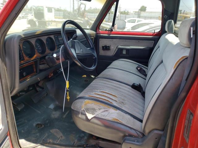 1B7KE2686LS601554 - 1990 DODGE D-SERIES D200 RED photo 7