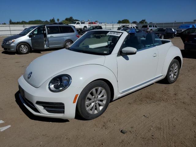 3VW5DAAT6KM501822 - 2019 VOLKSWAGEN BEETLE S WHITE photo 1