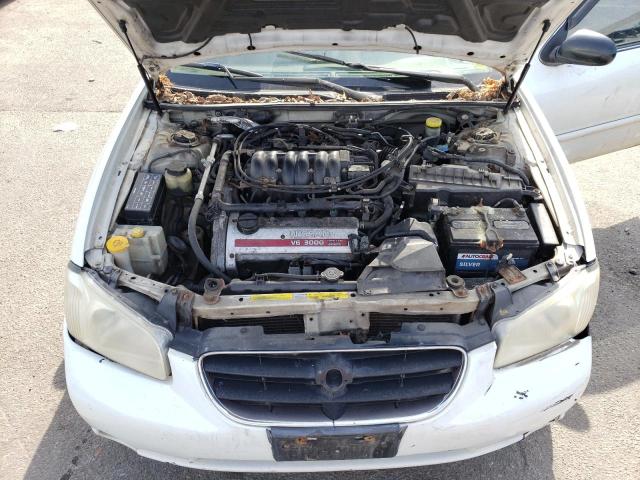 JN1CA31D0YT743560 - 2000 NISSAN MAXIMA GLE WHITE photo 11