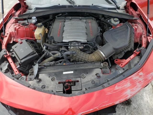 1G1FF1R74K0130261 - 2019 CHEVROLET CAMARO SS Қызыл фото 11