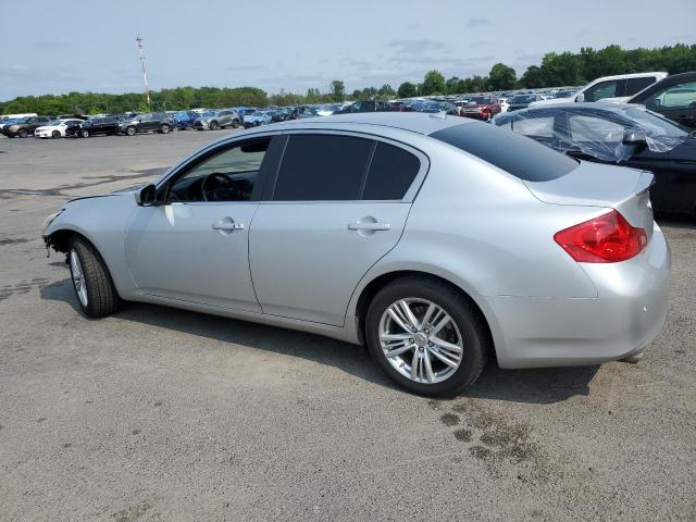 JN1CV6AR9DM755938 - 2013 INFINITI G37 SILVER photo 2