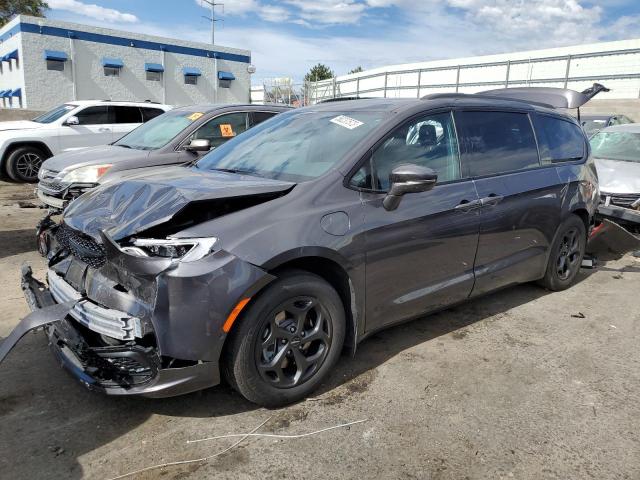 2C4RC1S76MR522268 - 2021 CHRYSLER PACIFICA HYBRID LIMITED GRAY photo 1