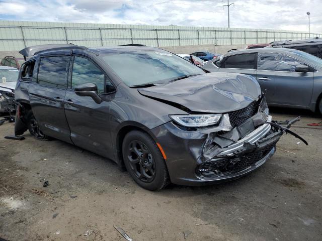 2C4RC1S76MR522268 - 2021 CHRYSLER PACIFICA HYBRID LIMITED GRAY photo 4