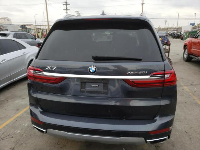5UXCX4C58KLS38315 - 2019 BMW X7 XDRIVE50I GRAY photo 6