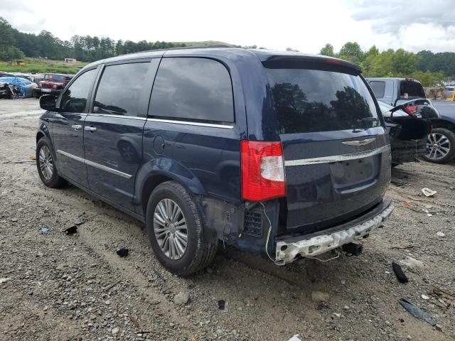 2C4RC1CG4DR806545 - 2013 CHRYSLER TOWN & COU TOURING L BLUE photo 3