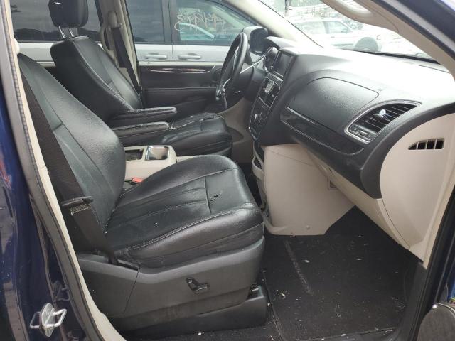 2C4RC1CG4DR806545 - 2013 CHRYSLER TOWN & COU TOURING L BLUE photo 5