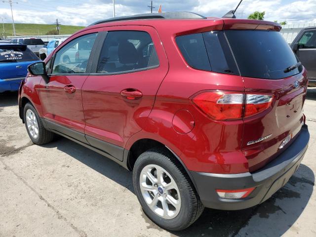 MAJ6S3GL7KC299144 - 2019 FORD ECOSPORT SE Burdeos foto 2