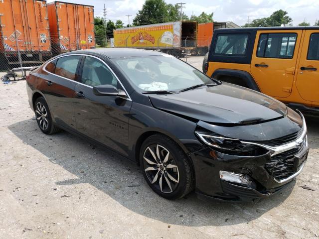 1G1ZG5ST7NF203228 - 2022 CHEVROLET MALIBU RS BLACK photo 4