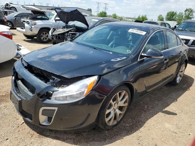 2G4GV5GV1C9189164 - 2012 BUICK REGAL GS BLACK photo 1