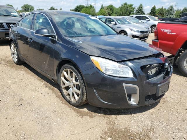 2G4GV5GV1C9189164 - 2012 BUICK REGAL GS BLACK photo 4
