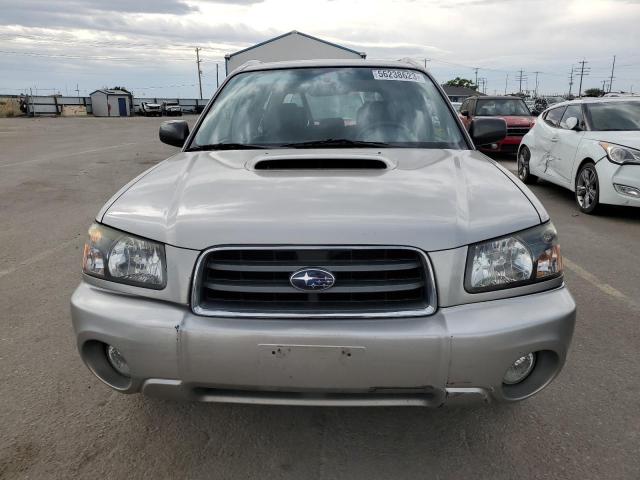 JF1SG69685H723964 - 2005 SUBARU FORESTER 2.5XT GRAY photo 5