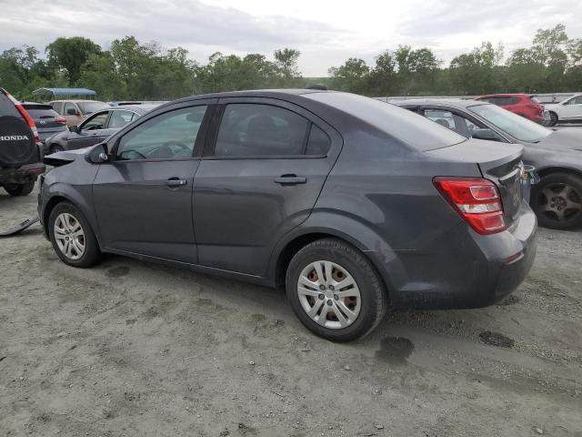 1G1JB5SH9H4163158 - 2017 CHEVROLET SONIC LS BLACK photo 2