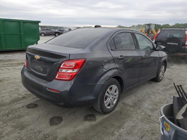 1G1JB5SH9H4163158 - 2017 CHEVROLET SONIC LS BLACK photo 3