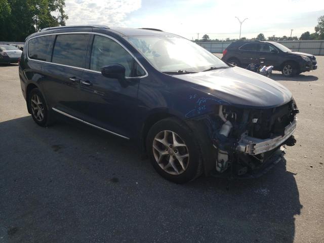 2C4RC1EG1HR543417 - 2017 CHRYSLER PACIFICA TOURING L PLUS BLUE photo 4