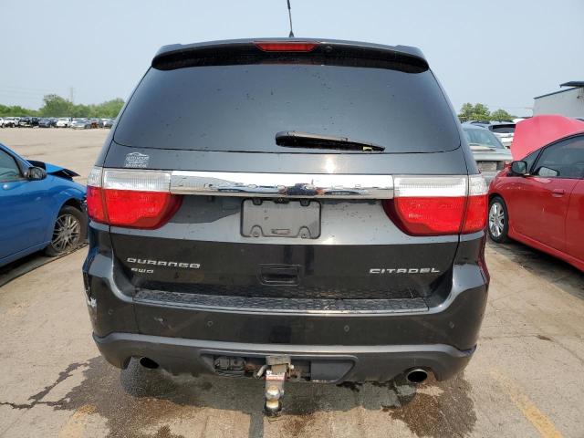 1C4SDJET4DC604077 - 2013 DODGE DURANGO CITADEL BLACK photo 6