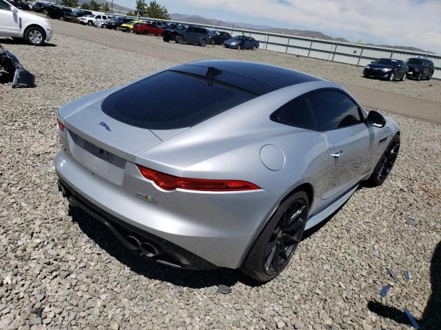 SAJWJ6DL7HMK40599 - 2017 JAGUAR F-TYPE R SILVER photo 3