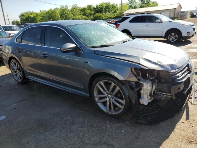 1VWDT7A38HC000376 - 2017 VOLKSWAGEN PASSAT R-LINE ნაცრისფერი ფოტო 4