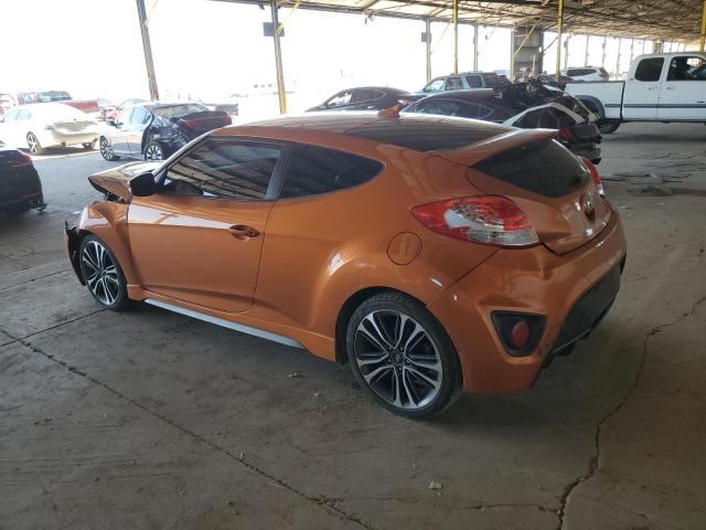 KMHTC6AEXGU275004 - 2016 HYUNDAI VELOSTER TURBO ORANGE photo 2