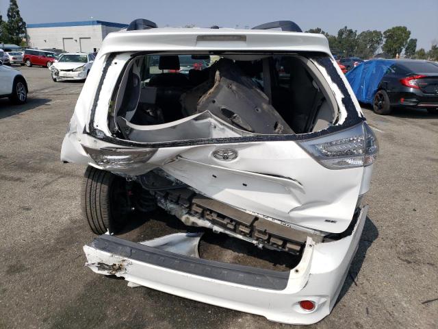 5TDXK3DC9ES519261 - 2014 TOYOTA SIENNA SPORT WHITE photo 6