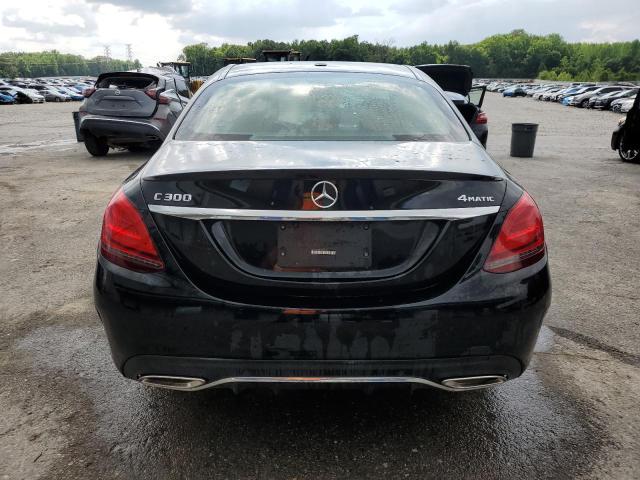 W1KWF8EB7LR573971 - 2020 MERCEDES-BENZ C 300 4MATIC BLACK photo 6
