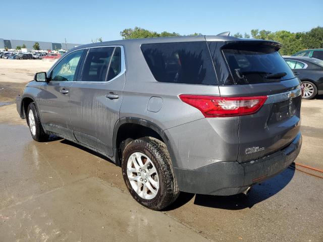 1GNERFKW3KJ131847 - 2019 CHEVROLET TRAVERSE LS GRAY photo 2