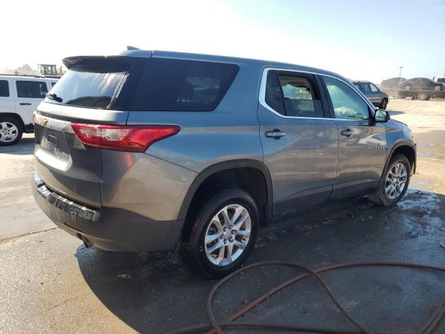 1GNERFKW3KJ131847 - 2019 CHEVROLET TRAVERSE LS GRAY photo 3