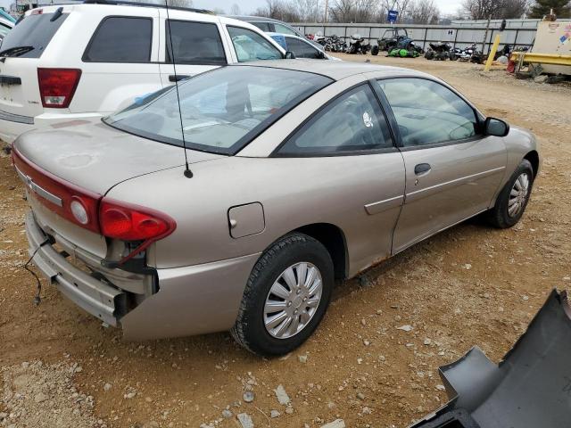 1G1JC12F037342992 - 2003 CHEVROLET CAVALIER TAN photo 3