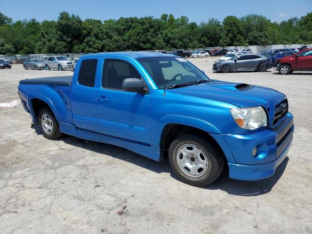 5TETU22NX6Z200284 - 2006 TOYOTA TACOMA X-RUNNER ACCESS CAB BLUE photo 4