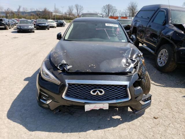 JN1EV7BR8MM755295 - 2021 INFINITI Q50 LUXE BLACK photo 5