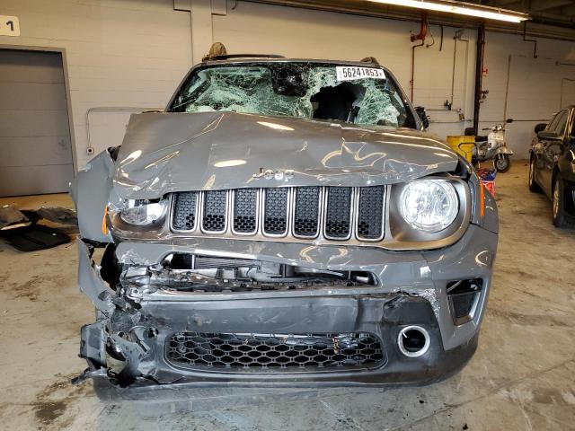 ZACNJDD10MPM32193 - 2021 JEEP RENEGADE LIMITED GRAY photo 5