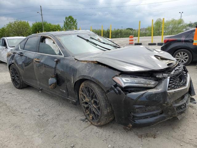 19UUB5F45MA005814 - 2021 ACURA TLX TECHNOLOGY BLACK photo 4