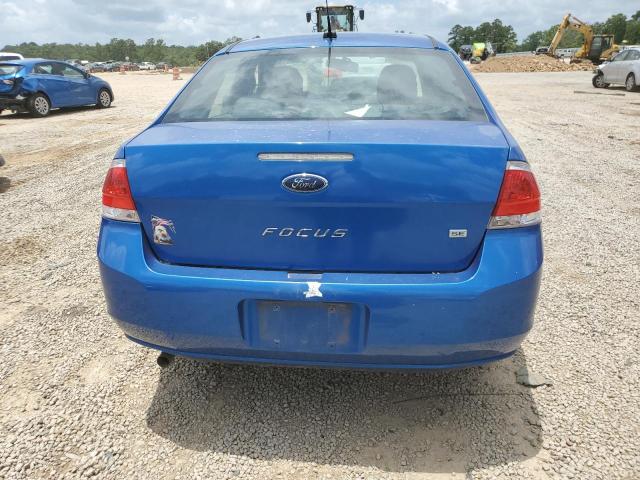 1FAHP3FN4AW186245 - 2010 FORD FOCUS SE BLUE photo 6