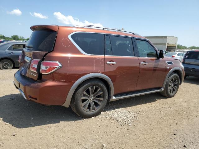 JN8AY2NC8J9553461 - 2018 NISSAN ARMADA SV ORANGE photo 3