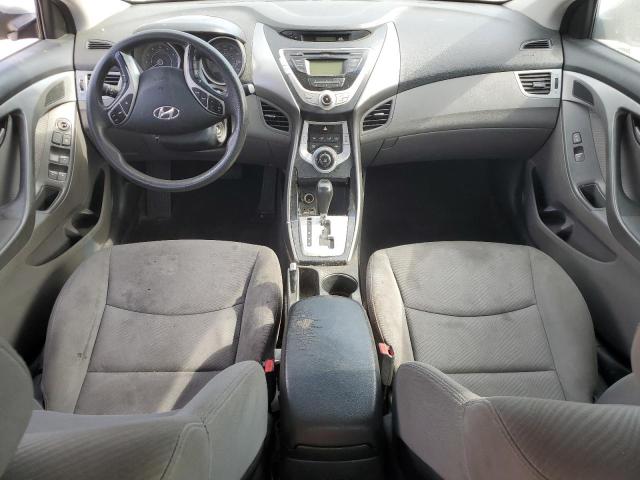 KMHDH4AEXBU100092 - 2011 HYUNDAI ELANTRA GLS GRAY photo 8