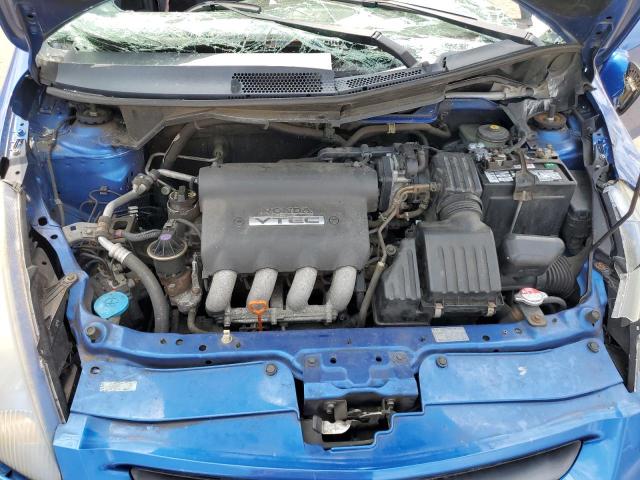 JHMGD38667S007500 - 2007 HONDA FIT S 蓝色 照片 11